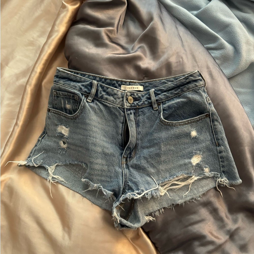 pacsun high rise festival shorts